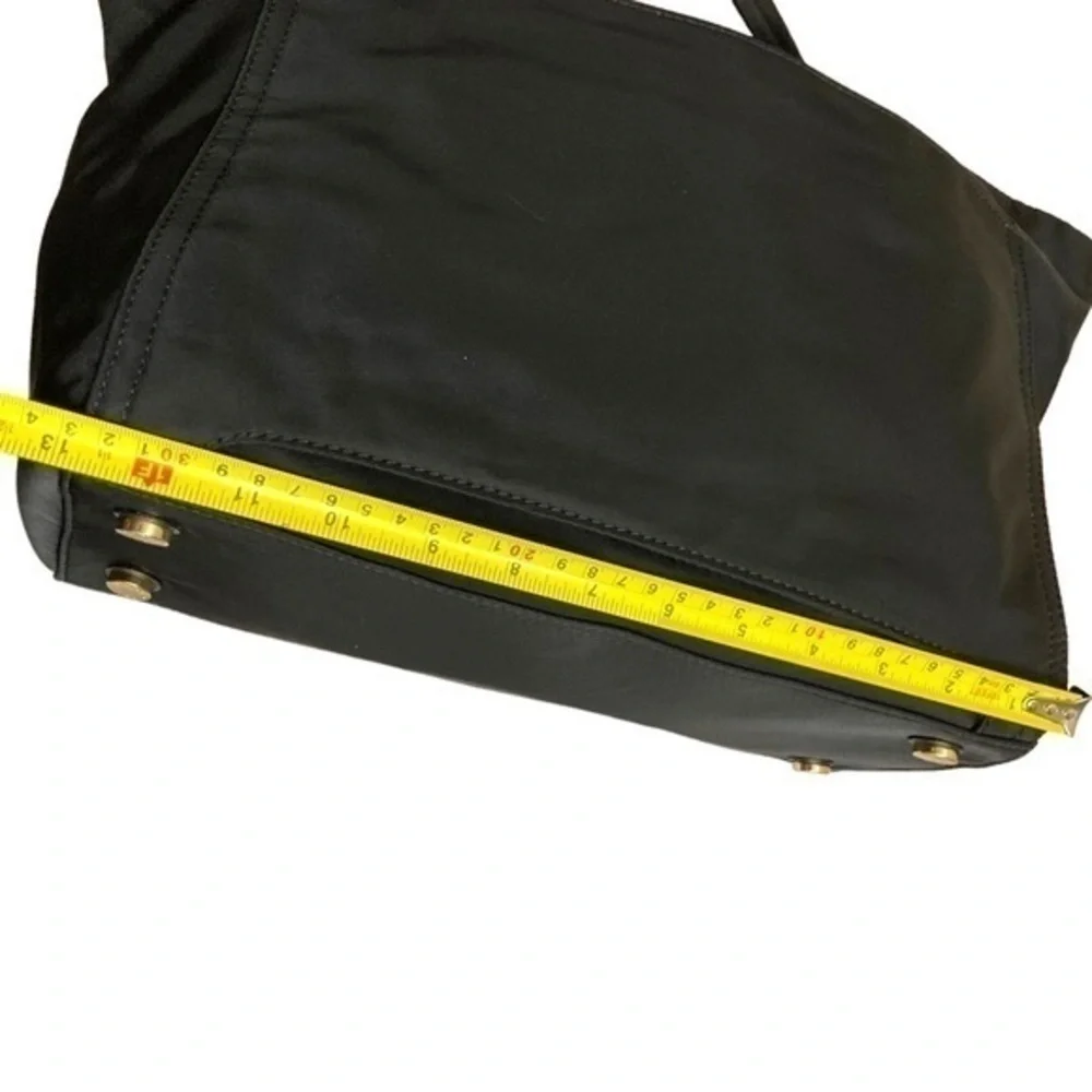 Michael kors black nylon tote bag